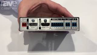 EC 2019 Extron Presents Its HD CTL 100 Automation Controller [upl. by Aedni]