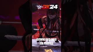 WWE 2K24 Community Creation Demon Finn Balor wwe2k24 wwe wwesuperstar wwewrestler wrestling [upl. by Shayla]