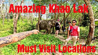 5 Amazing Tourist Must Visit Attractions Around Khao Lak Thailand vloggingadeadhorse [upl. by Ehtnax437]