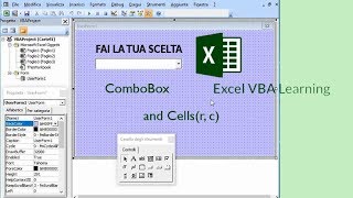 CASELLE COMBINATE delle USERFORM collegate con i DATI di CELLE dei FOGLI EXCEL MACRO e SUB VBA [upl. by Strader]