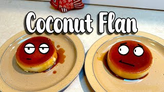 Homemade Coconut Flan [upl. by Ty]