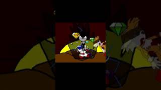 reanimated Nazo Unleashed Dark Super Sonic scene sonic sonicthehedgehog animation shorts [upl. by Unders]