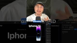 Iphone animation 3D avec Spline et Webflow  Tutoriel Webdesign [upl. by Cenac]