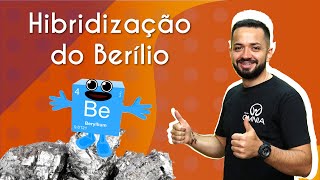 Hibridização do Berílio  Brasil Escola [upl. by Enoid967]