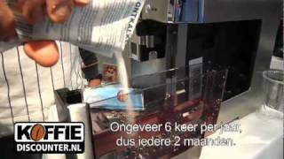 Koffiemachine Siemens TK52001 video demonstratie [upl. by Alrak]