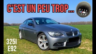 Ma nouvelle 325i E92 demi ligne INOX faite 🏡 [upl. by Couhp]