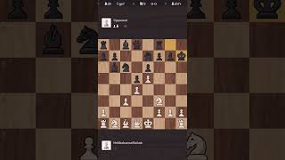 Scilian Defence Trap Wing Gambit  Ritik YT  Wing Gambit  shorts chess ritikyt chessopening [upl. by Hesta]