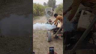 TOYOTA PAJERO WITH TWO DISEL ENGINE😱😱😱trending shortsvideo viralvideo 4kvideos [upl. by Allimak]