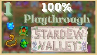 Stardew Valley 100  1 [upl. by Nwahs]