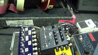 Jamey Ices 2012 Touring Rig  PEDAL BOARD Demo [upl. by Val]