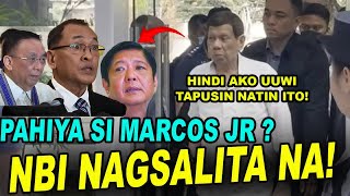 KAKAPASOK LANG  MARCOS JR SINUPALPAL NG NBI DIR P DUTERTE HINDI PWEDENG KASUHAN [upl. by Niwle370]