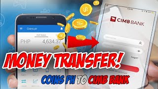 How To Transfer Money From Coins PH to CIMB Bank [upl. by Aytac]