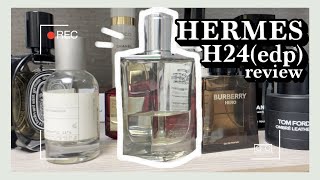 깔끔함과 동시에 중성적인 매력 에르메스 향수 H24edp 초간단리뷰 hermes h24 edp perfume fragrance review [upl. by Cedar]