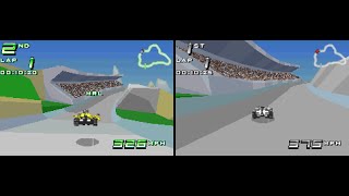 Drome Racers Game Boy Advance 2 player All Stages [upl. by Moriyama168]