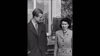 Elizabeth and Philip on their honeymoon in 1947 royalfamily queenelizabeth princephillip [upl. by Oalsecnew]