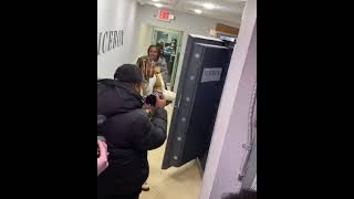 Lil Baby amp Lil Durk film quotfinesse out the gang wayquot music video at ICEBOX🔥🔥 [upl. by Shae596]