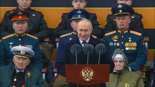 Russian Hell March 2024  Victory Day Military Parade in Moscow 4K [upl. by Yrakcaz39]