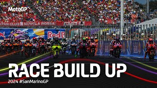 MotoGP Race Build Up  2024 SanMarinoGP 🇸🇲 [upl. by Eilhsa]