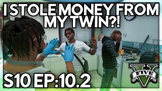 Episode 102 I Stole Money From My Twin  GTA RP  GW Whitelist [upl. by Takashi423]