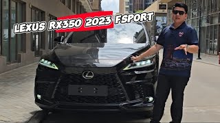 Lexus Rx350 2023 Fsport USA review Option [upl. by Nelav]