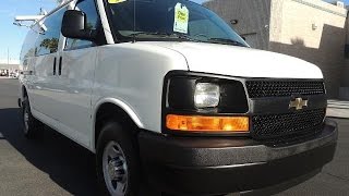 2010 Chevy 2500 Express Cargo Van For Sale ONLY quot56k Milesquot LOADED w THOUAND In EXTRA 140417 [upl. by Zurek]