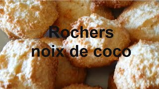 Recette  rochers noix de coco  2 ingrédients [upl. by Amlas12]