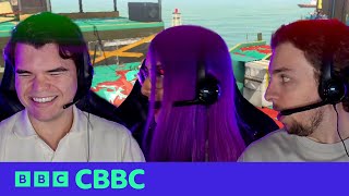 Yammy Jelly and Slogo Get Splatted on Splatoon  CBBC [upl. by Airbmat855]