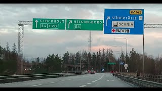 Körprov i SÖDERTÄLJE Driving test in Södertälje Uppkörning [upl. by Suk]