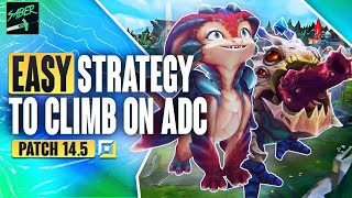 Sabers Fast ADC Climbing Strategy on Patch 145 [upl. by Ellmyer843]