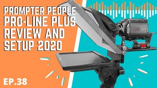 How to setup the Prompter People Pro Line Plus teleprompter [upl. by Chobot429]