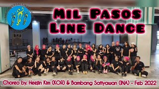 MIL PASOSLine Dance  Choreo Heejin Kim KOR amp Bambang Satiyawan INA  REVO dULD Kota Bekasi [upl. by Henrie]