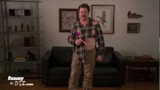 Nick Offerman Strips for Charity  Stage 3 [upl. by Nnawtna]