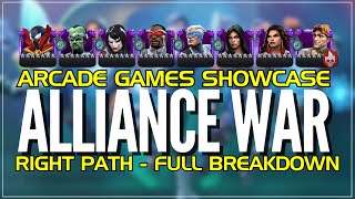 Arcade Games Showcase Right Path  Alliance War Guide  Oct 2024 [upl. by Asel]