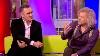 Morrissey interview BBC The One Show CLOSING 44 wwwvivamozcom [upl. by Adriano39]