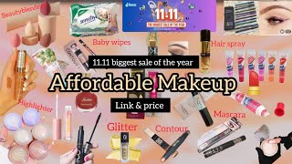 Daraz Makeup Products  Everything under 500Rs 1111 biggest sale of the yearStylewithMahnoor [upl. by Ainollopa]