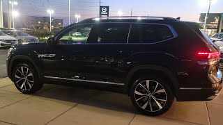 2024 VW Atlas SEL Premium RLine at night [upl. by Anirda]