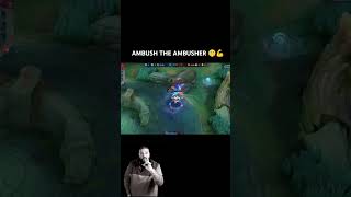 Ambush the ambushers 🤫💪 mobilelegends alucard [upl. by Nesahc]