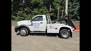 Lot 4 2013 Ram 4500 Heavy Duty Turbo Diesel Rear Wrecker with Miles 50235 [upl. by Aihsad]