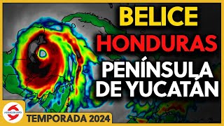 Sara se moverá sobre Honduras Belice y Península de Yucatán Tormenta Tropical Sara o Huracán Sara [upl. by Zaremski]