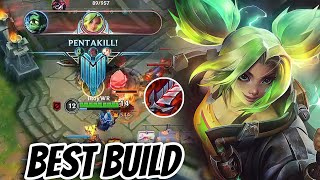 WILD RIFT ADC  THIS ZERI INSANE CARRY 1V9 WITH THIS BUILD IN PATCH 52 PENTAKILL GAMEPLAY [upl. by Hung972]