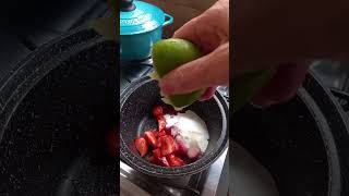 Geleia de morango 🍓 culinariavegana comida culinariavegetariana [upl. by Most]