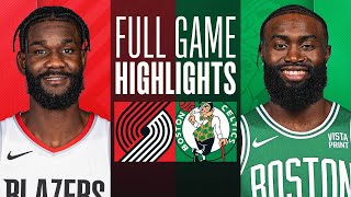 TRAIL BLAZERS at CELTICS  FULL GAME HIGHLIGHTS  April 7 2024 [upl. by Airahs]