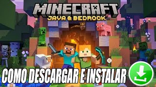 COMO INSTALAR MINECRAFT BEDROCK en PC  MÉTODO FÁCIL Y GRATIS PARA WINDOWS 1011 2024 ✅ [upl. by Roberto550]