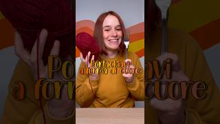 COME FARE UN PORTACHIAVI A FORMA DI CUORE CON I PON PON TUTORIAL [upl. by Collie304]