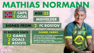 ANALYSIS Mathias Normann joins Norwich City [upl. by Keyte158]