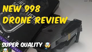 New drone 998 pro Review Update model And best quality 👀😱 super model [upl. by Enellek]