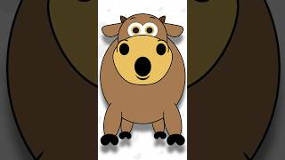 The Pig Says OINK amp The Cow Says MOO shorts BabyBigMouth  funny kidssong learn animalsounds [upl. by Comyns]