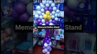 Memorial Balloon Stand [upl. by Ahrendt]