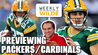 Green Bay Packers vs Arizona Cardinals Preview  The Romeo Doubs Conversation  Weekly Wilde Ep 7 [upl. by Nawotna276]