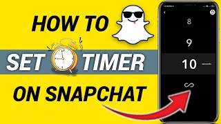 How to set timer in snapchat camera  Snapchat me timer kaise set kare  Snapchat timer setting [upl. by Pippo]